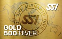 SSI Gold 500 Diver = 500 Loged Dives