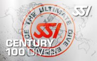 SSI Century 100 Diver = 100 Loged Dives